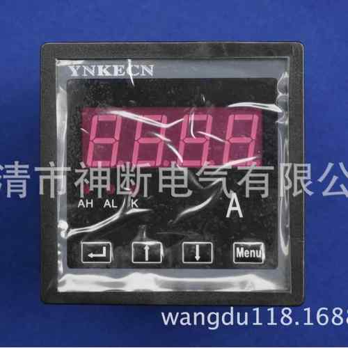 【批】ZD194I-AS1带报警输出【输入5A显示200A】中达数显电流表