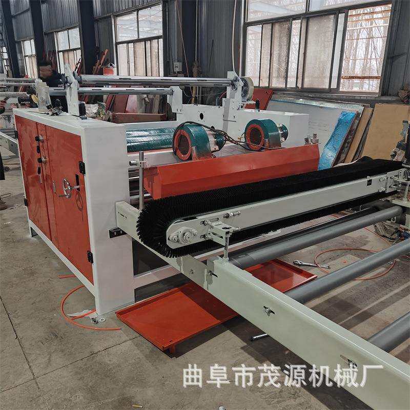 pvc板双面贴宣纸机器雪弗板涂胶复合机宣纸双面涂胶贴面机