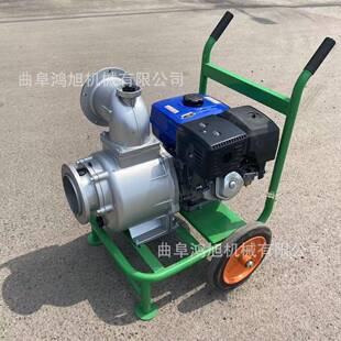 3寸汽油抽水泵菜地小型家用大功率灌溉自吸泵 单缸风冷柴油机水泵