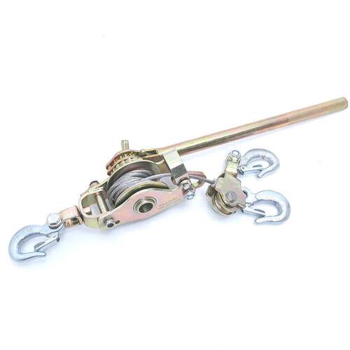 紧线器电力施工货物手动钢丝绳物流拉紧器日式棘轮式双钩紧线器