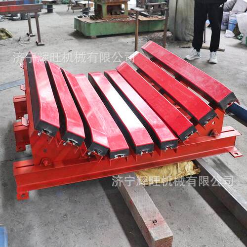 煤矿皮带耐磨阻燃抗静电缓冲床1200*1500弹簧式重型加密缓冲装置