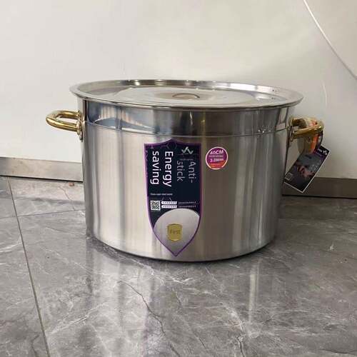 电磁炉专用食品级铁锈钢桶圆桶大桶汤桶商用浓卤家用汤锅卤猪肉