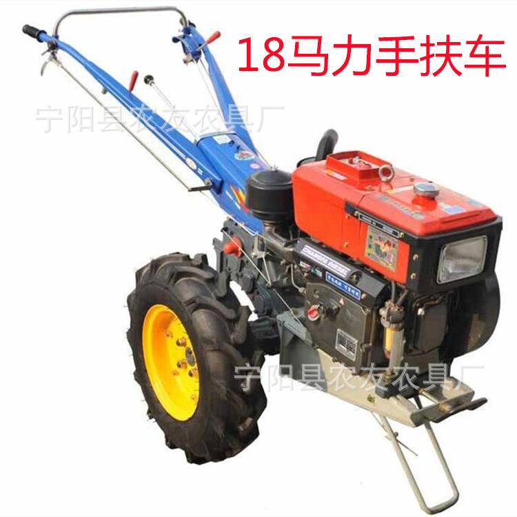 151底盘手扶车拖拉机可配套拖车斗手扶2行玉米精播机手扶耕地机