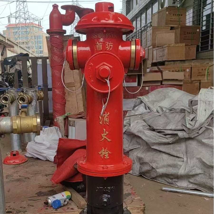 室外消火栓ss100/65-1.6地上式消火栓100室外消防栓厂家直供