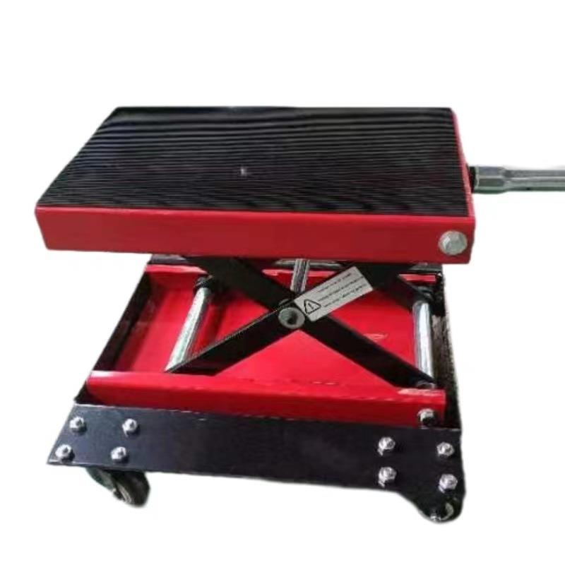 摩托车工具手动升降平台维修工具升降器修理凳修理台加宽便携厂家
