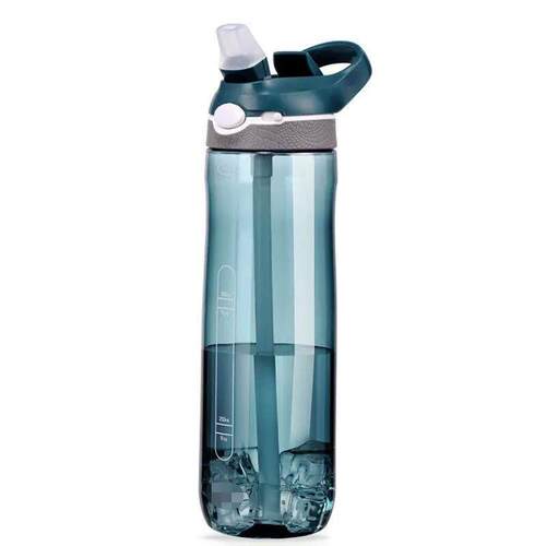 750ml Sports Water Bottle with straw For Camping Hiking Outd