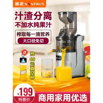 集运海外专用金正榨汁机小型家用汁渣分离全自动果蔬多功能原汁机