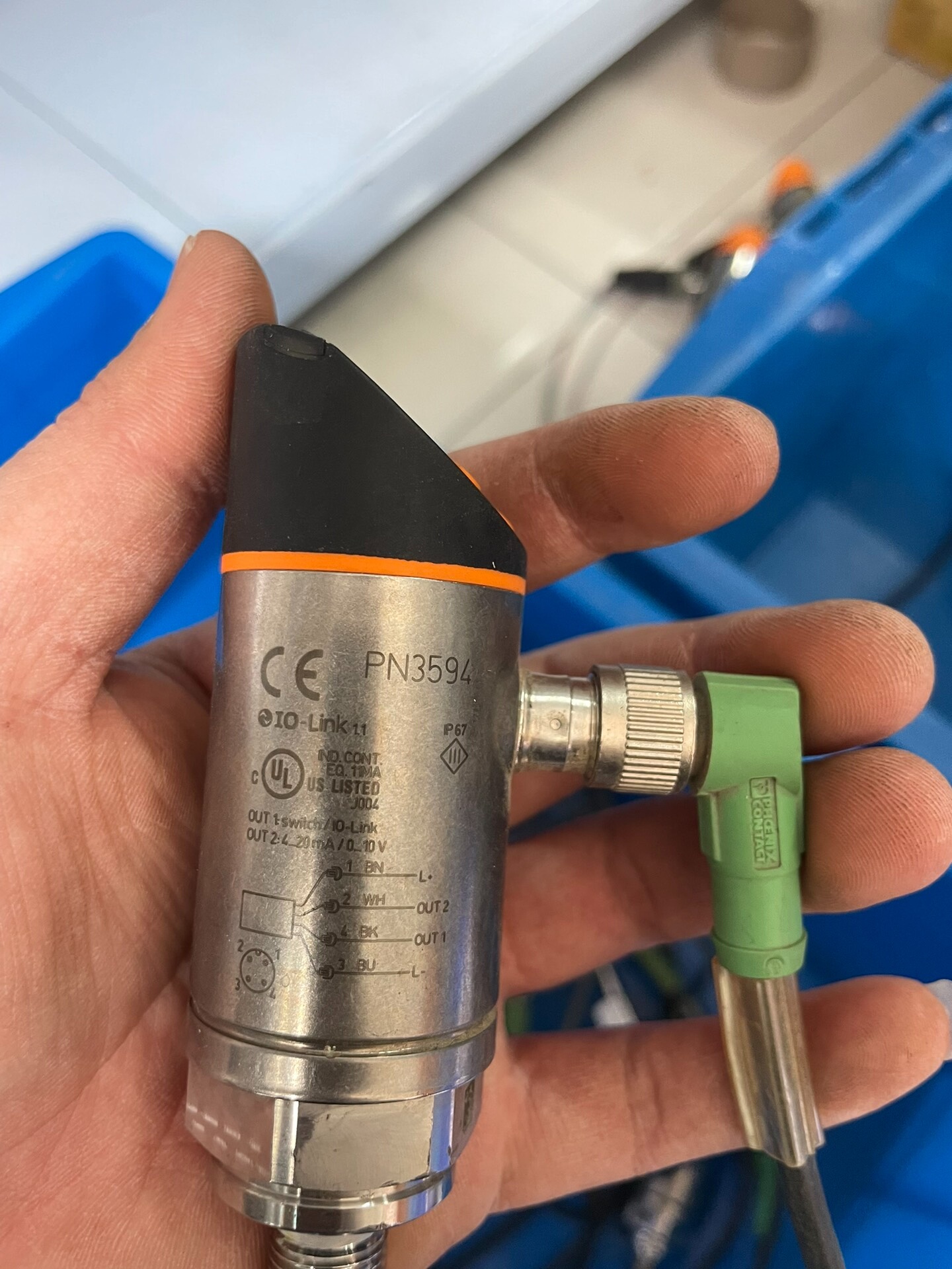 IFM，易福门，PN3594，压力传感器