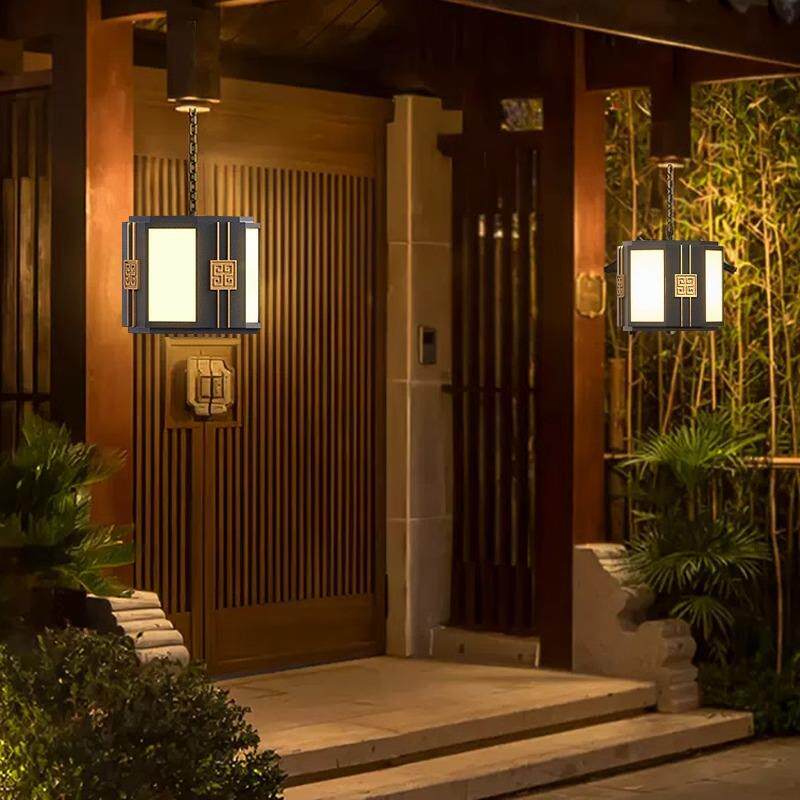 吊灯庭TXTD001院亭口灯屋连廊灯别墅门室外灯檐凉路灯田园风户外