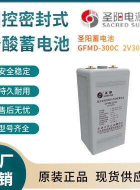 圣阳蓄电池GFMD-300C2V300AH控制开关照明电源电器电源三年