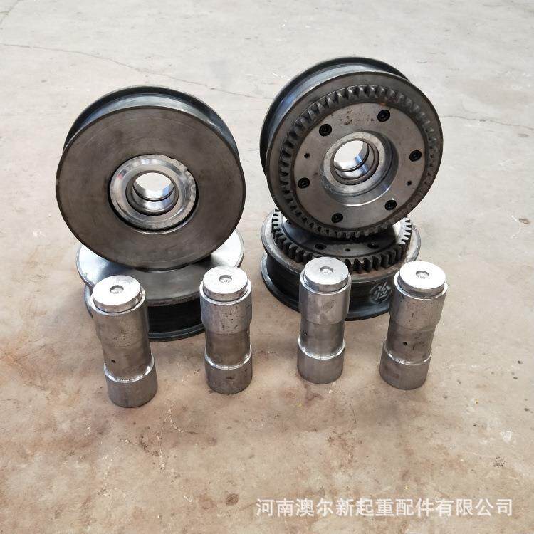 单梁行车φ300车轮组φ400车轮组LD行吊轮子LD电动单梁行车轮