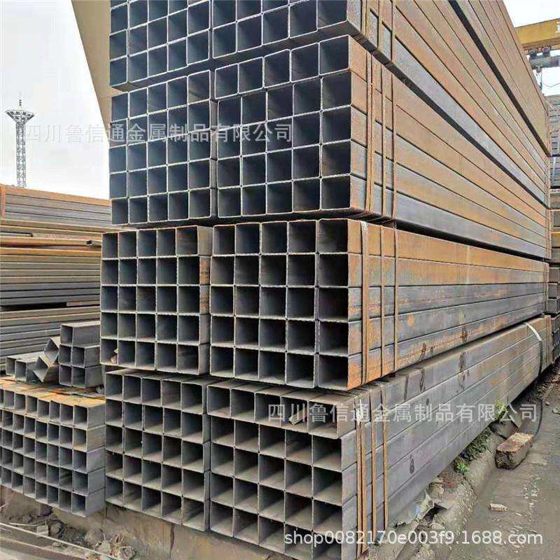 成都方矩管厂家直发 120*120镀锌方管 方钢管厂家现货工地送货