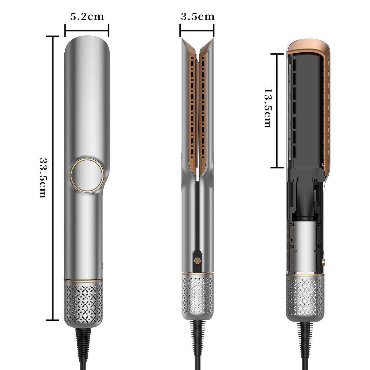 爆款直发夹高速吹风卷发器直板夹多合一吹风干湿两用美发造型