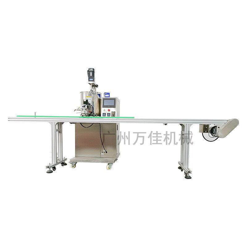 齿轮泵定量灌装机口红唇油加热罐装机化妆品粉底膏精油灌装机