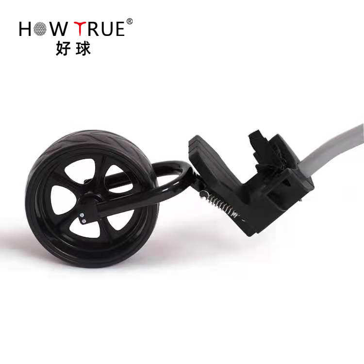 源头工厂高尔夫球车三轮 折叠铝合金手推球车 带刹车计分板手推车