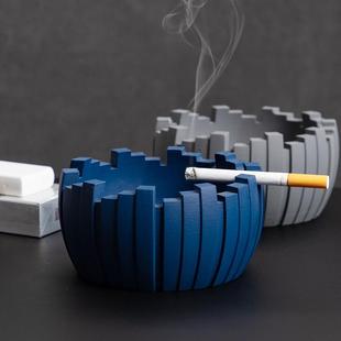 潮流烟灰缸客厅 星选高级家用创意烟灰缸办公室北欧轻奢感ins个性