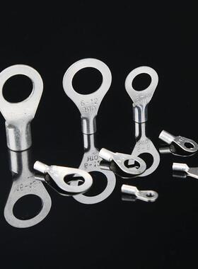 OT/UT冷压接线端子1/2.5-3/5/6/8/10 圆形铜接线铜接线端子电线压