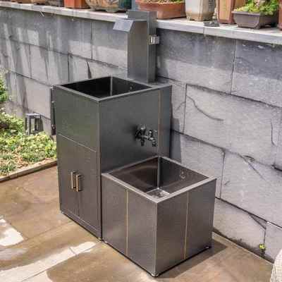 户外洗手盆庭院洗手池花园阳台洗手台露台拖把池一体室外水池台盆