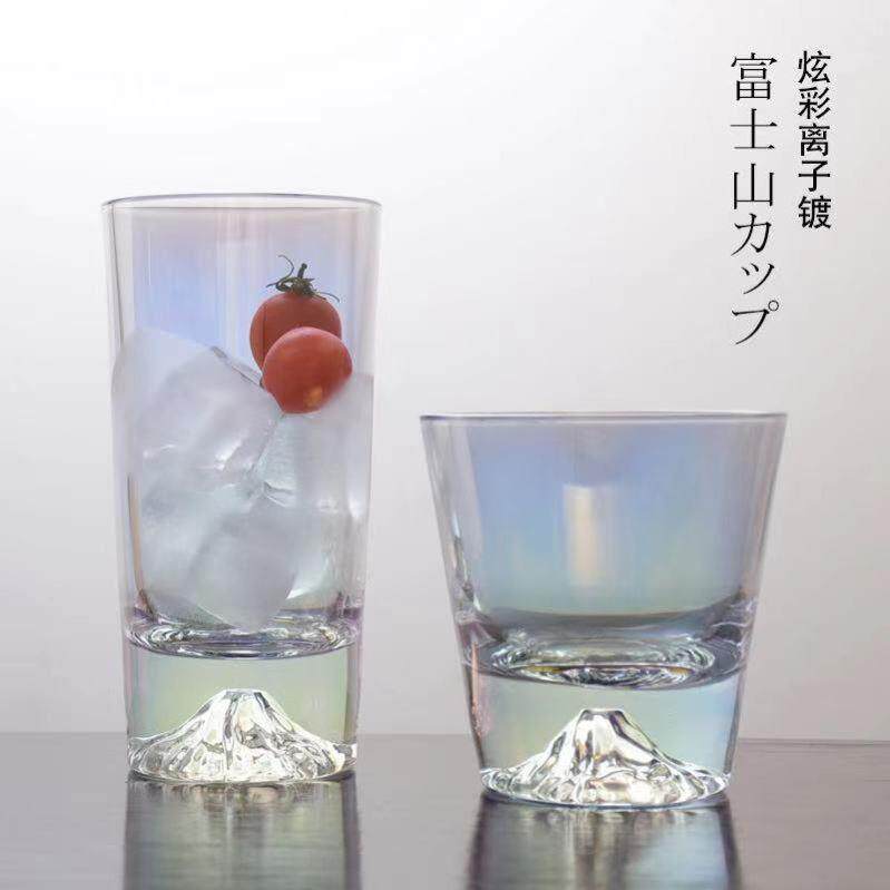 Glass transparent family living room water cup set 玻璃水杯