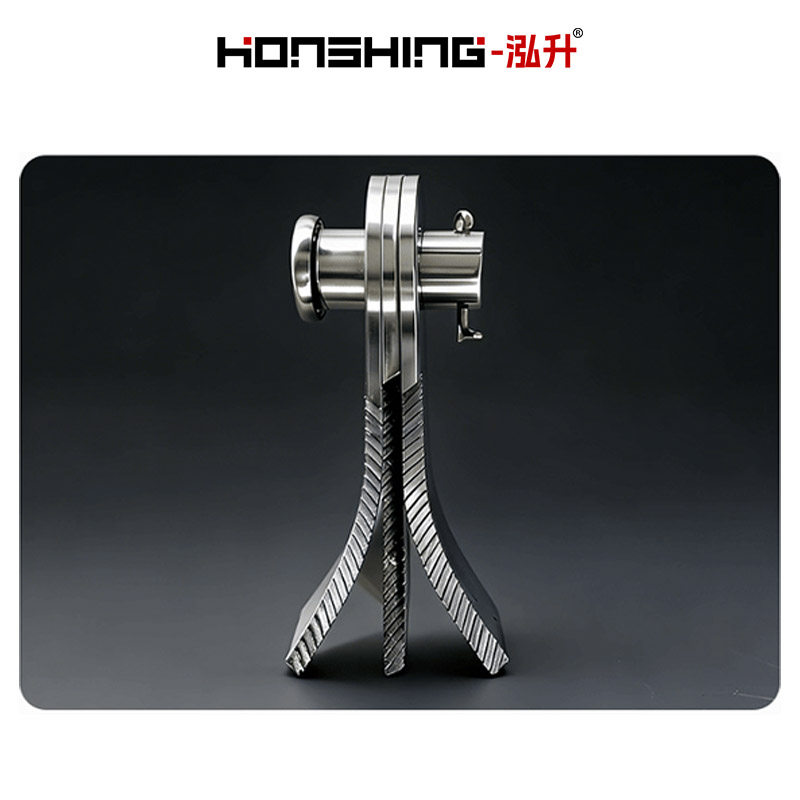 泓升立刀系列遥控割草机锯齿开刃立式甩刀片