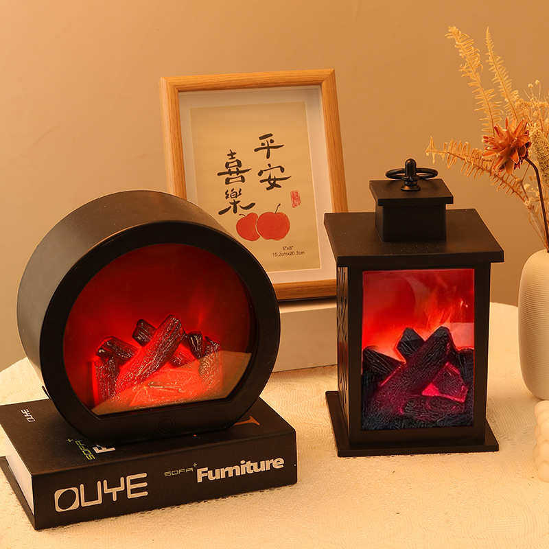 仿真壁炉家居摆件工艺品烛台挂饰仿真装饰LED木炭火焰风灯装饰品,家装灯饰光源,其它灯具灯饰,淘宝优惠券,粉丝福利购,淘宝优惠卷