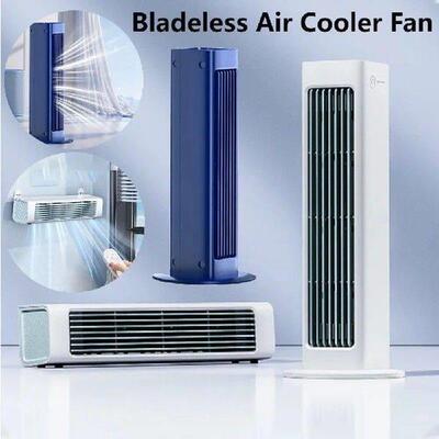 Portable Air Conditioner Fan 4000mAh Quiet Desk Tower Fan