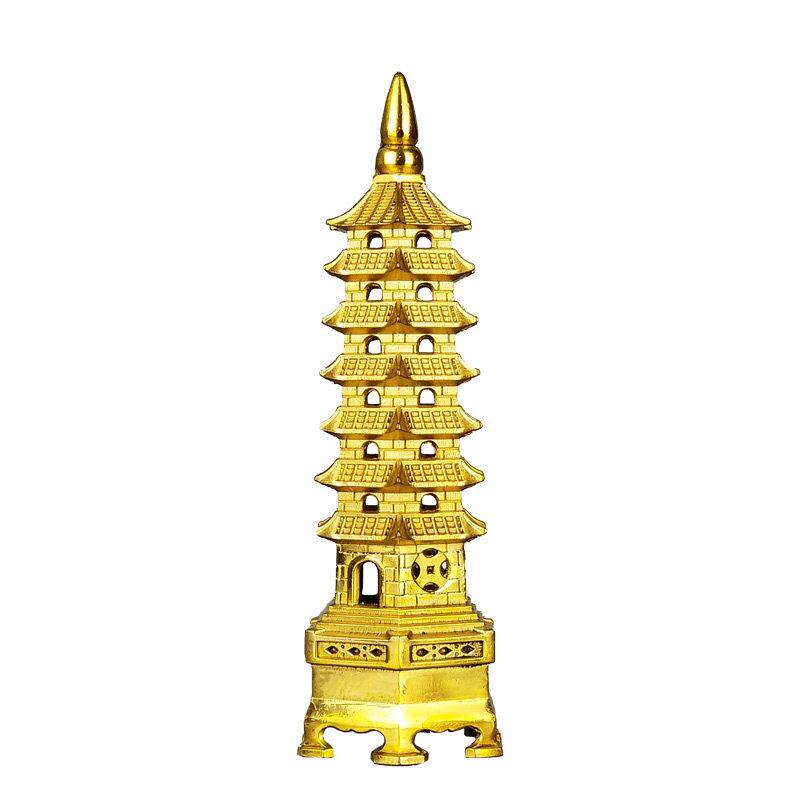 七宝玲珑塔道家李天王的塔八面玲珑宝塔八卦昊天镇妖铜财富宝塔