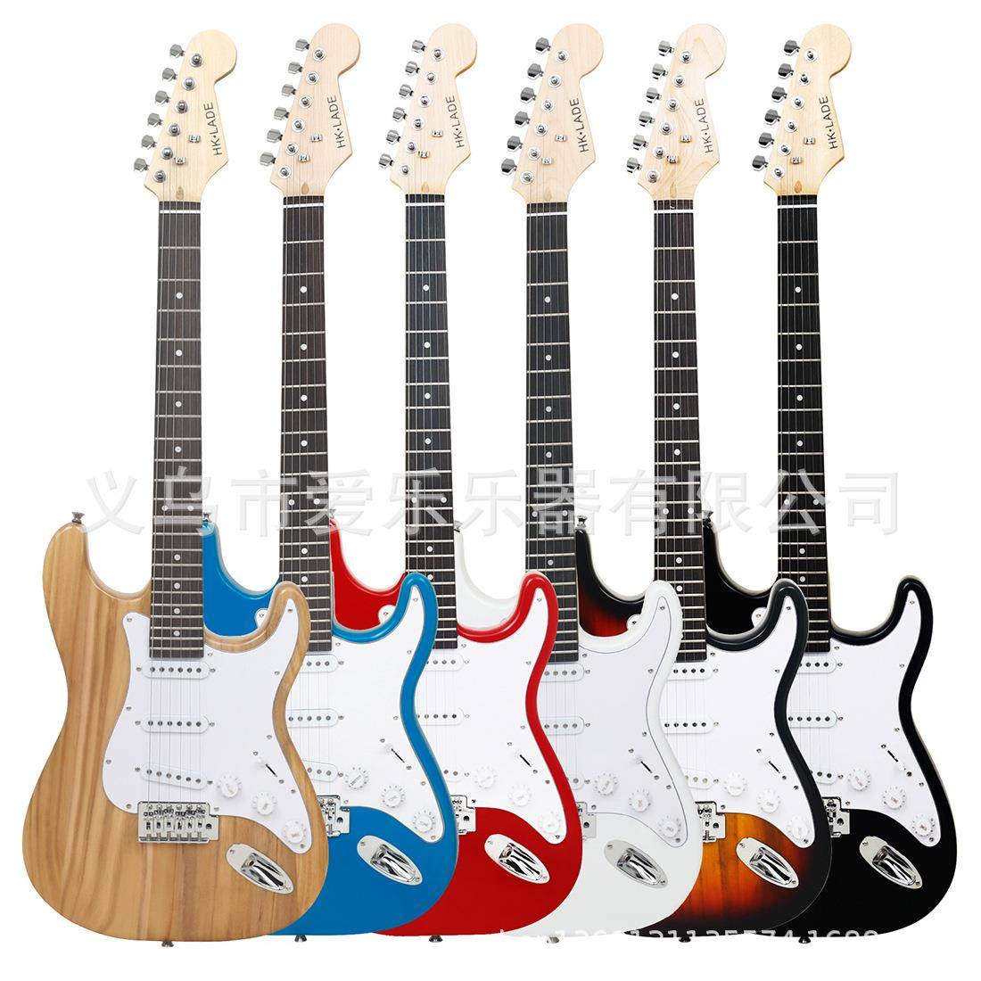 跨境20W音响电吉他套装ST经典款电吉他初学39寸电吉他单摇guitar