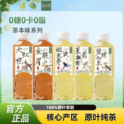 茶小开烟波龙井大红袍碧螺春茶饮料解腻无糖纯茶0卡乌龙茶绿茶