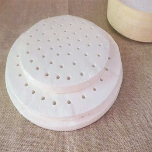 硅油纸生产厂家批发家用食品级馒头蒸笼垫子不粘一次性  蒸笼纸