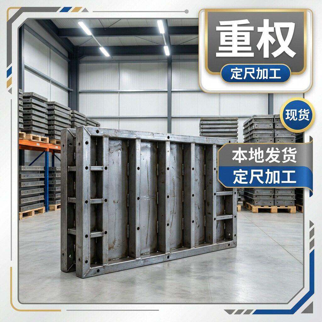 广东建筑钢模板Q235平面组合异型桥梁定型混凝土模具厂家量大价优