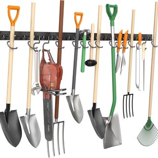 农具摆放架园艺工具农用扫把铁锹整理架组合工具摆放收纳挂架神器