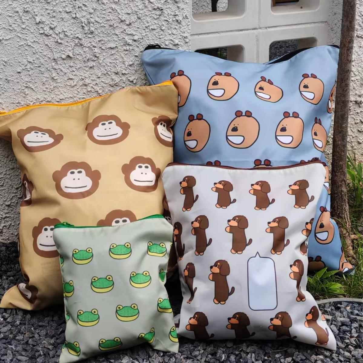 NDHT池塘边脏衣包套装，防水收纳包、收纳袋拉链衣服袋多功能袋