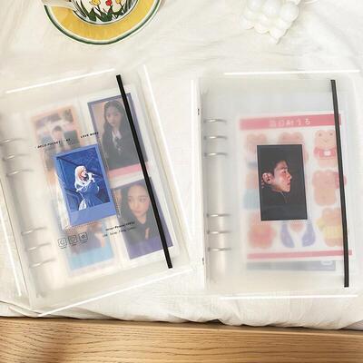A5 Photocard Holder Kpop Binder Polaroid Photocard Holder Bo