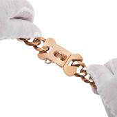 物狗链不锈钢金属单宠六骨插扣头狗项金圈色链条训练犬XHB套脖圈