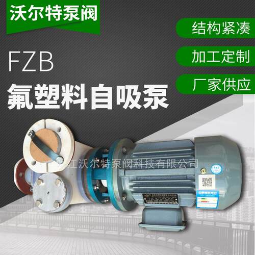 FZB-32L氟塑料合金自吸泵离心泵耐腐蚀自吸泵FZB化工自吸泵