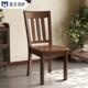 全实用木休椅子靠背椅餐椅家简约现代见详情椅凳子闲饭店餐厅桌餐