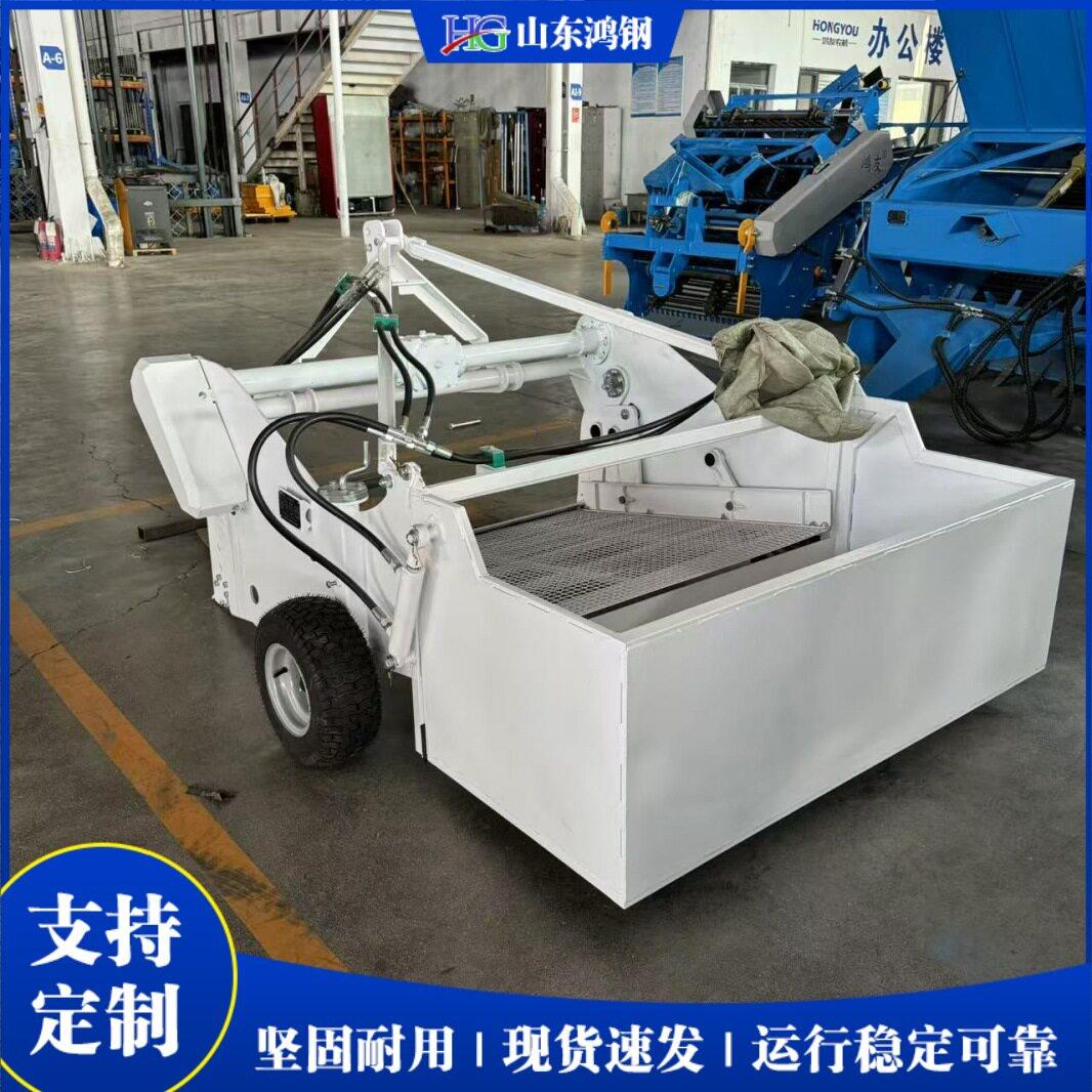 牵引式沙滩清洁机沙滩塑料石子清理机海边海滩垃圾筛分设备