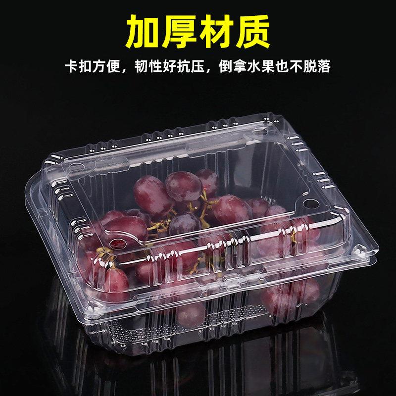 一次性水果盒打包盒透明有盖水果便当盒塑料盒果切盒子蓝莓包装
