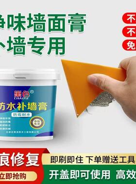 防水补墙膏墙面修补白色净味防霉反碱脱落掉皮墙体修覆腻子膏-55