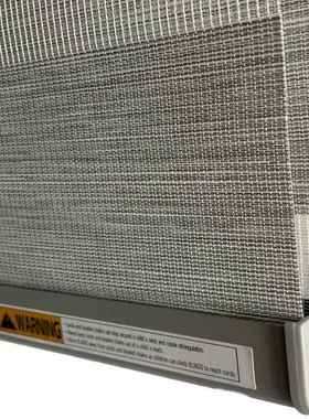 柔纱帘卷帘窗帘遮光百叶窗办室双层公遮帘69195阳写字防晒成楼品