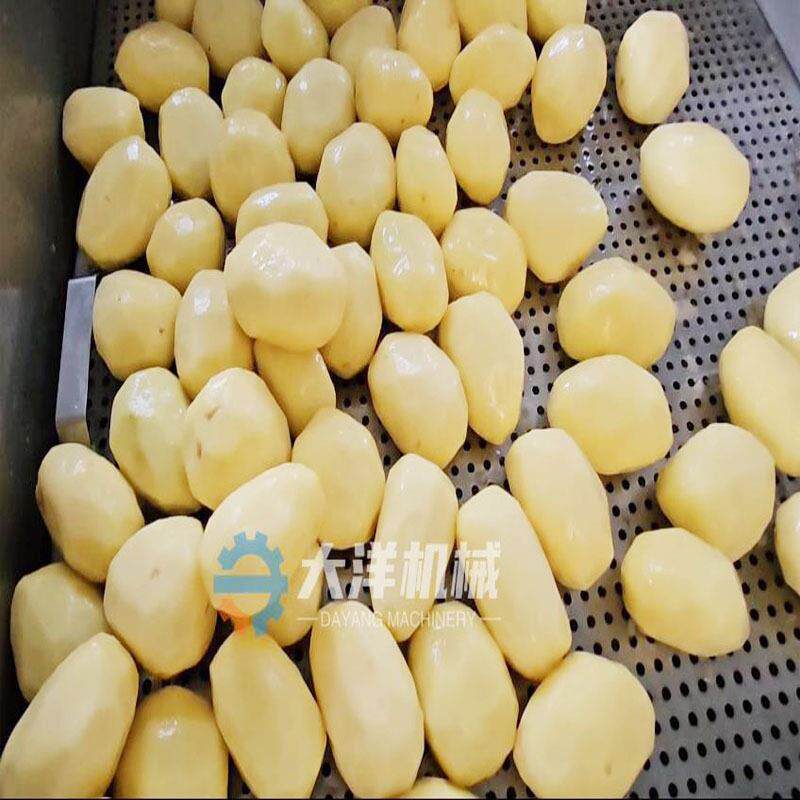 土豆削皮机仿人工全自动刀削式红薯削皮机削薯仔皮设备削皮率