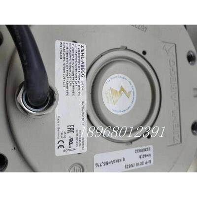 全新 德国 Ziehl-abegg风机空压机散热风扇 RH71M-6DK.7Q.1R
