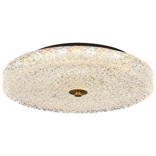 护眼轻奢led吸顶灯卧室书房灯现代简约浪漫温馨主卧房间创意圆形