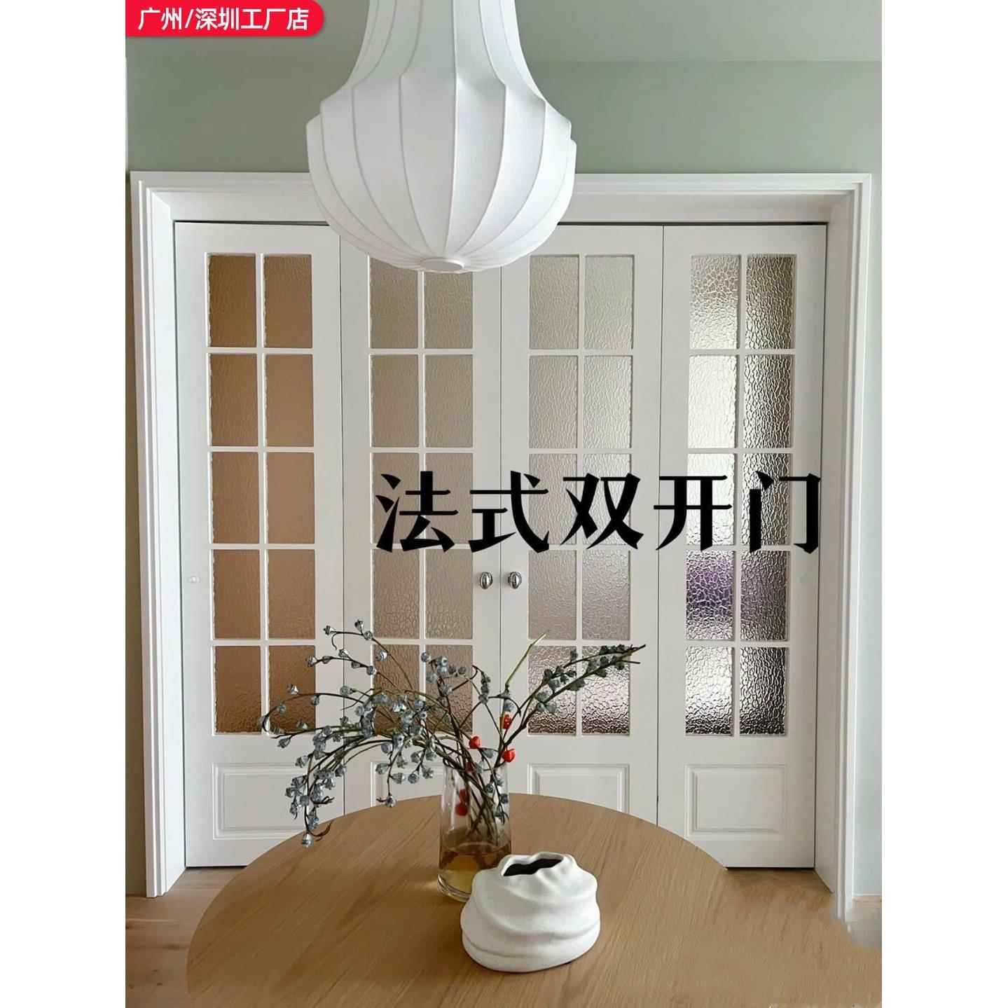 折叠门隔音自建房阳台隔断门定制小洋房移门别墅阳台三联动推拉门