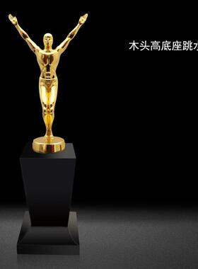 厂家货源锌合金金属奖杯制定刻字 跳水比赛奖杯活动奖品纪念
