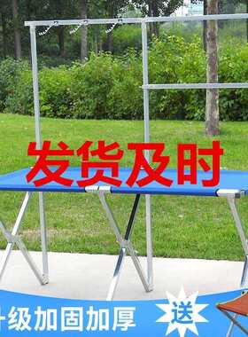摆摊架子展示架式地摊摆货架移动推拉简易折叠多功能便携地推衣服