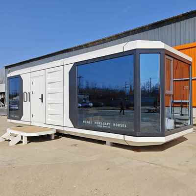 装太精空舱民宿景区高智能移动3*7*2.8酒店修型旅居方舱端露营基