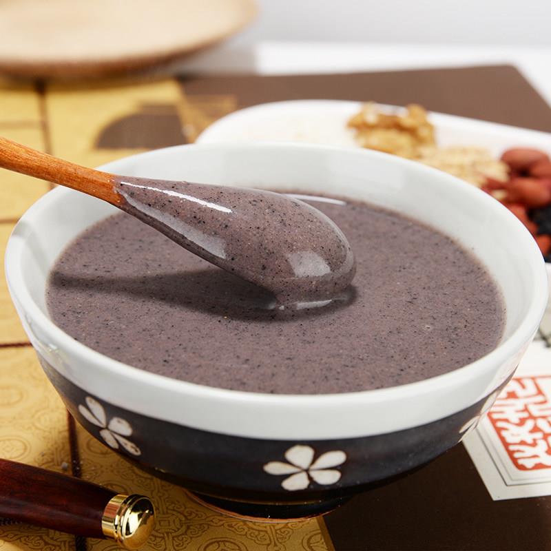 现磨早餐纯黑芝麻糊冲饮非无糖食用品营养五谷杂粮冲泡即食
