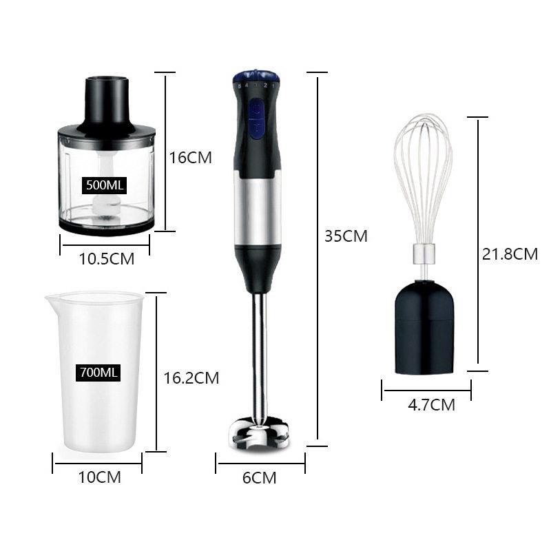 家用美规110v料理器套装搅拌器手持打蛋器辅食器粉碎棒绞肉机料理